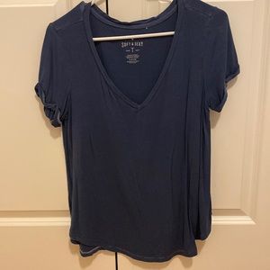 American Eagle soft & sexy medium blue t-shirt